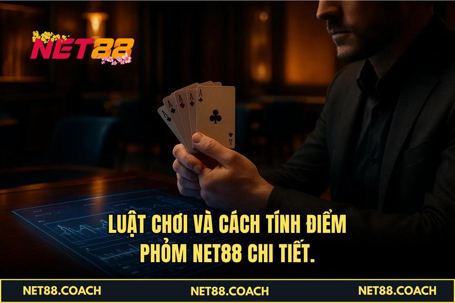 Luật chơi và cách tính điểm Phỏm NET88 chi tiết.